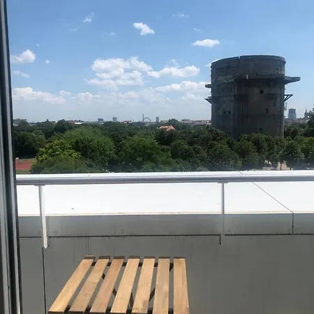 Augartenblick Penthaus 17 - Blick Zum Riesenrad Vienna Exterior photo