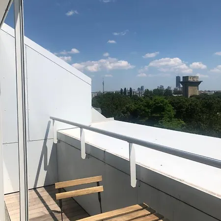 Augartenblick Penthaus 17 - Blick Zum Riesenrad Vienna Exterior photo